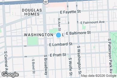 Map image of the property - 10 S Ann St