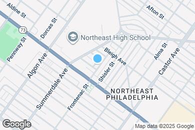 Map image of the property - 7320 Frontenac St