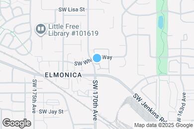 Map image of the property - 16978 SW Steele Way