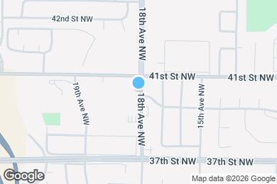 Map image of the property - 4041 18th Ave NW