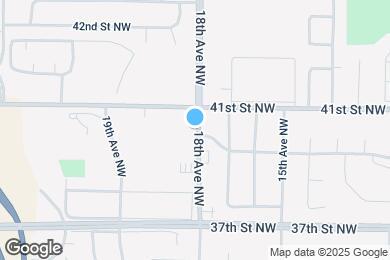 Map image of the property - 4043 18th Ave NW