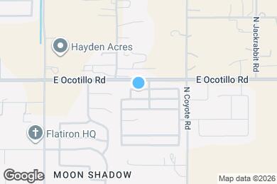 Map image of the property - 2365 E Meadow Lark Way