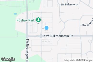 Map image of the property - 16710 SW Darwin Loop