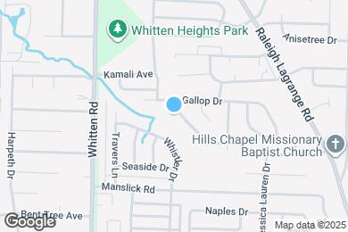 Map image of the property - 6877 Brady Hill Dr