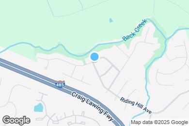 Map image of the property - 13603 Riding Hill Ave