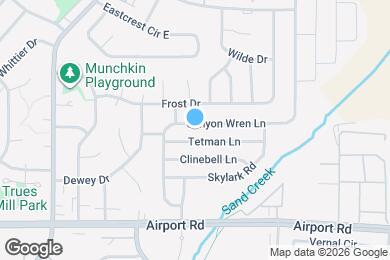 Map image of the property - 4661 Canyon Wren Ln