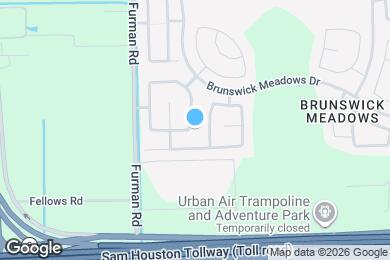 Map image of the property - 14427 Brunswick Point Ln