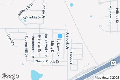 Map image of the property - 1402 Gray Dawn Dr