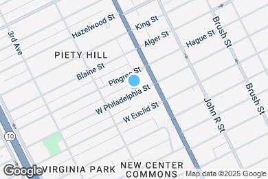 Map image of the property - 68 W Philadelphia St