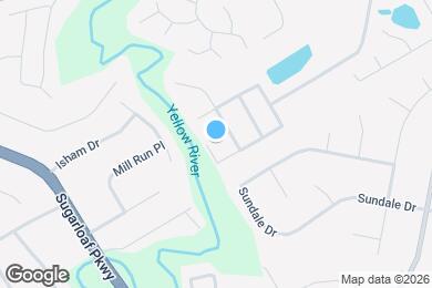 Map image of the property - 1529 Sydney Pond Cir NW
