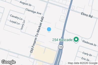 Map image of the property - 1100 Leslie Cir