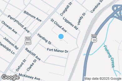 Map image of the property - 1337 Cherokee Ave