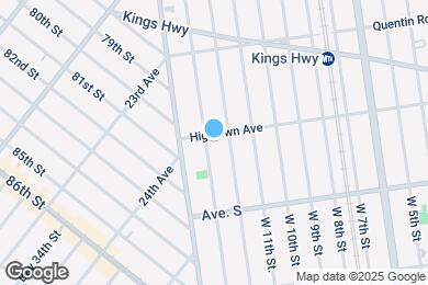 Map image of the property - HIGHLAWN AVENUE