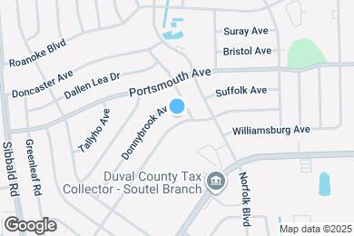 Map image of the property - 4815 Fredericksburg Ave