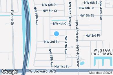 Map image of the property - 4760 NW 3rd Ct