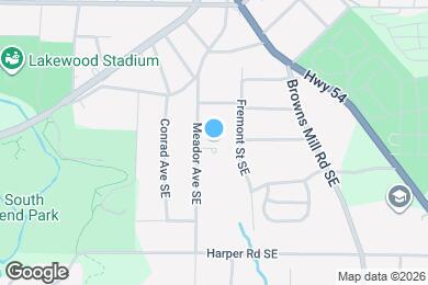 Map image of the property - 272 William Nye Dr SE