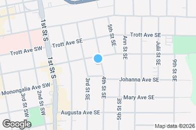 Map image of the property - 608 4th St SE