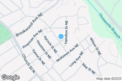 Map image of the property - 314 Hillandale St NE