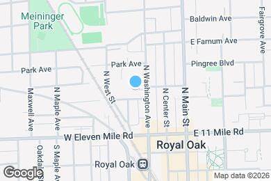 Map image of the property - Oakland