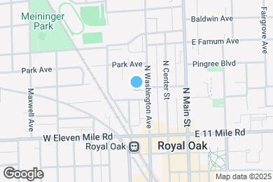 Map image of the property - Royal Oakland Apartments