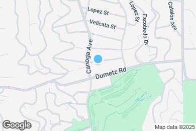 Map image of the property - 21324 Providencia St