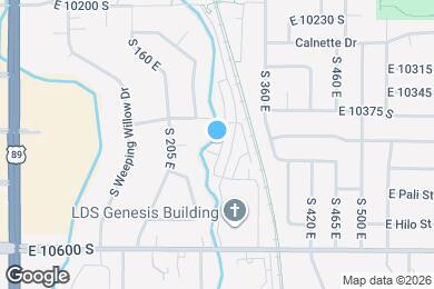 Map image of the property - 10452 S Sage Canal Way
