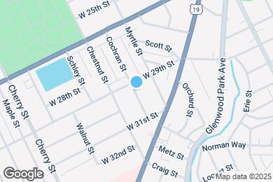 Map image of the property - 2911 Cochran St