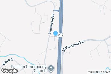 Map image of the property - Holly Run Apartments