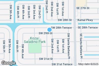 Map image of the property - 205 SW 29th St