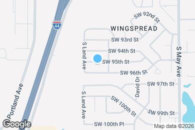 Map image of the property - 3216 SW 95th St