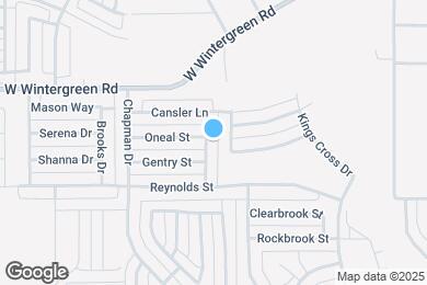 Map image of the property - 1832 McNeely St