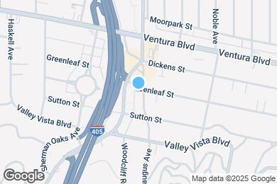 Map image of the property - 4443 Saugus Ave