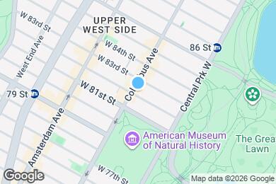 Map image of the property - 463 Columbus Ave