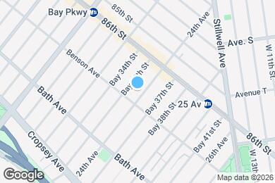Map image of the property - 8666 24th Ave