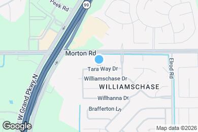 Map image of the property - 22806 Tara Way Dr