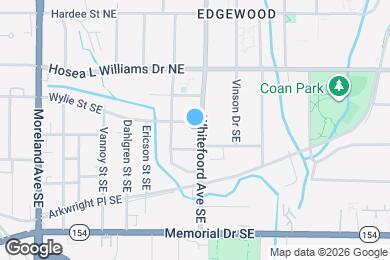 Map image of the property - 77 Whitefoord Ave SE