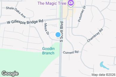 Map image of the property - 4301 Mesa Dr