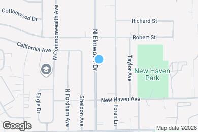 Map image of the property - 833 N Elmwood Dr