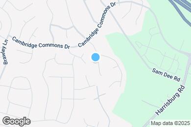 Map image of the property - 8612 Warwick Crest Ln