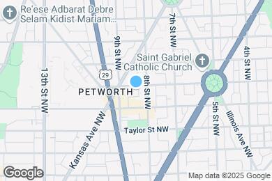 Map image of the property - 822 Varnum St NW