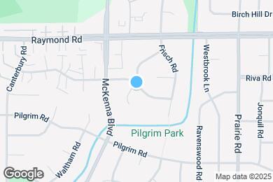 Map image of the property - 2101 Adderbury Cir