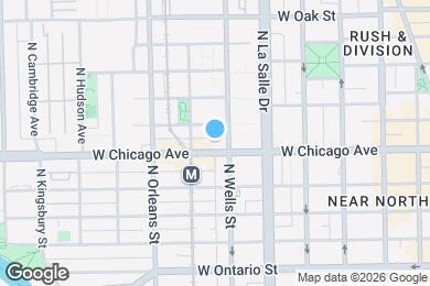 Map image of the property - 212 W Chicago Ave