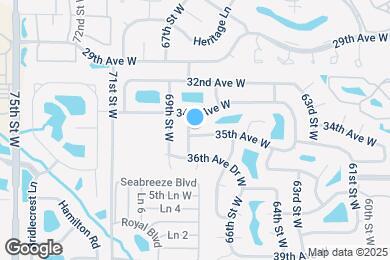 Map image of the property - 6714 35th Ave W