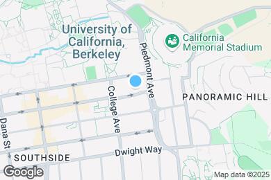 Map image of the property - 2731 Durant Ave