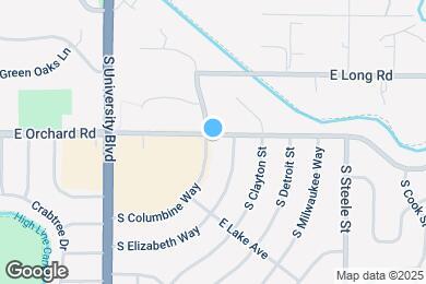 Map image of the property - 5904 S Columbine Way