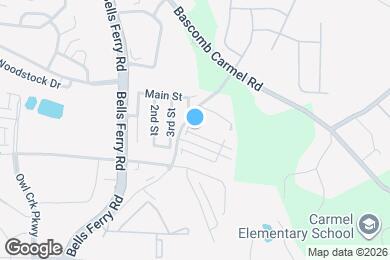 Map image of the property - 303 Bascomb Crst