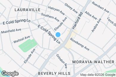 Map image of the property - 2920 E Cold Spring Ln