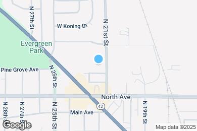 Map image of the property - 2205 Park Pl