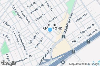 Map image of the property - 2603 E Boston St