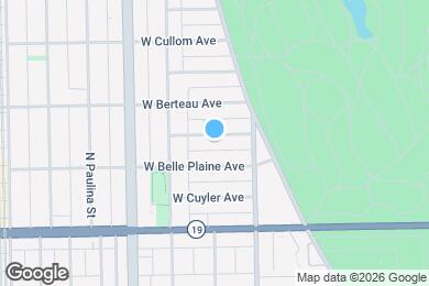 Map image of the property - 1437 W Warner Ave